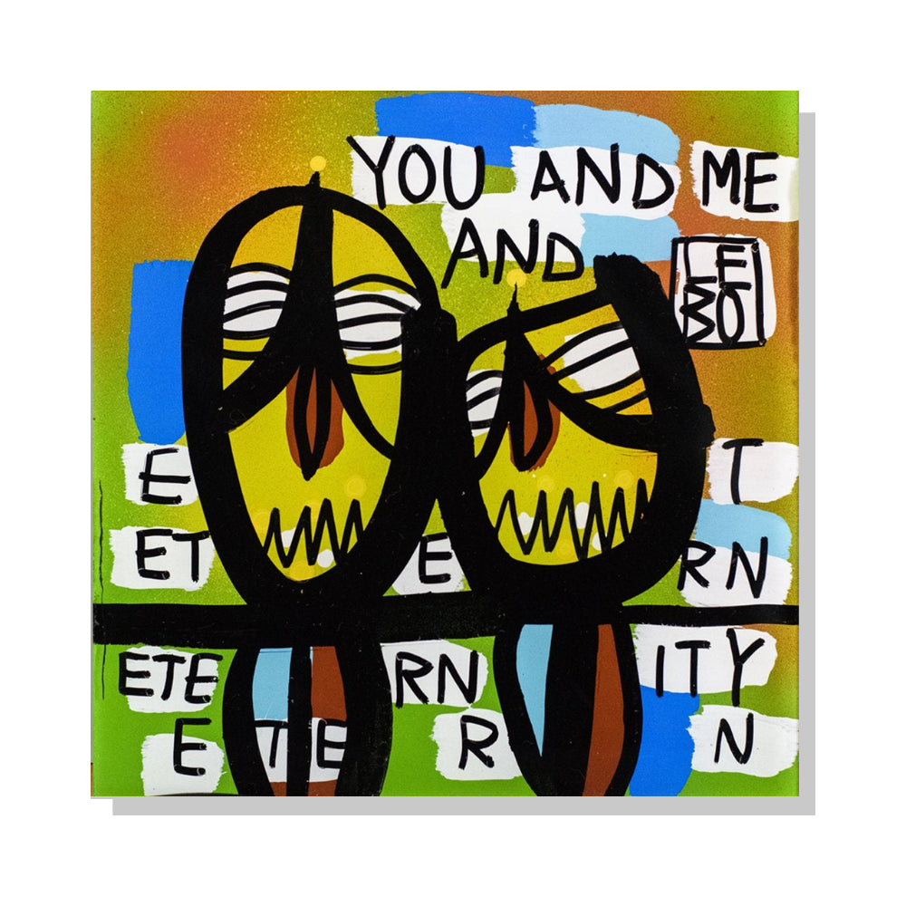 You and Me and Eternity - Mineral Print
